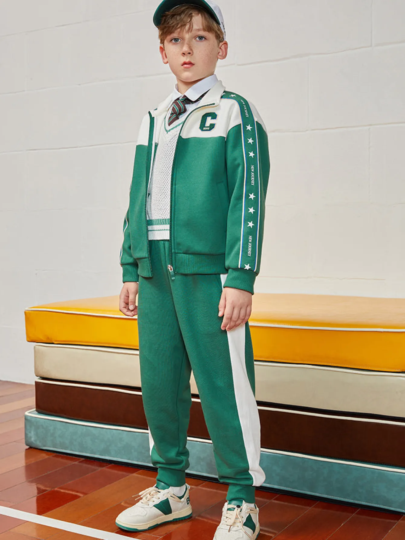 kids_boy_color_matching_standup_collar_long_sleeve_suit_0.webp Balabala Kids Boy Color Matching Stand-Up Collar Long Sleeve Suit208322104106 Cheap