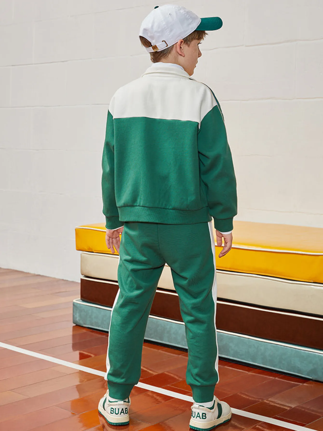 kids_boy_color_matching_standup_collar_long_sleeve_suit_1.webp Balabala Kids Boy Color Matching Stand-Up Collar Long Sleeve Suit208322104106 Cheap