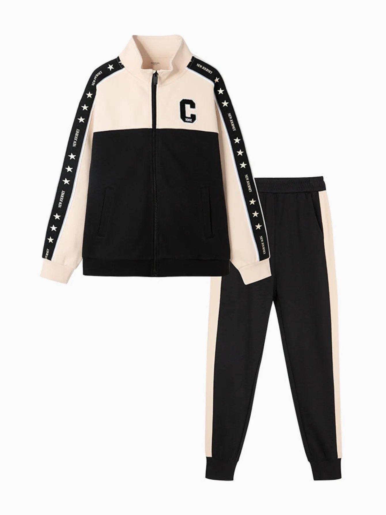 kids_boy_color_matching_standup_collar_long_sleeve_suit_11.webp Balabala Kids Boy Color Matching Stand-Up Collar Long Sleeve Suit208322104106 Cheap