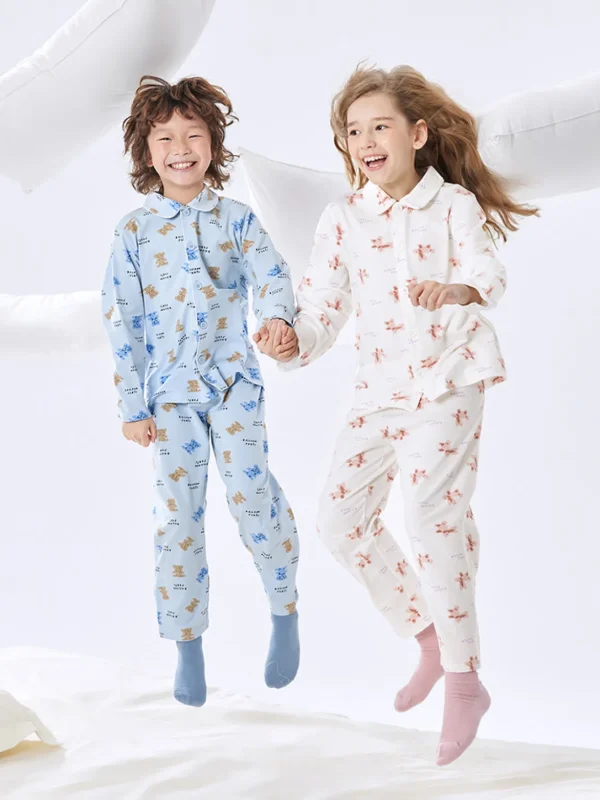 Balabala Kids Full Print Cotton Homewear 208322171203 Hot