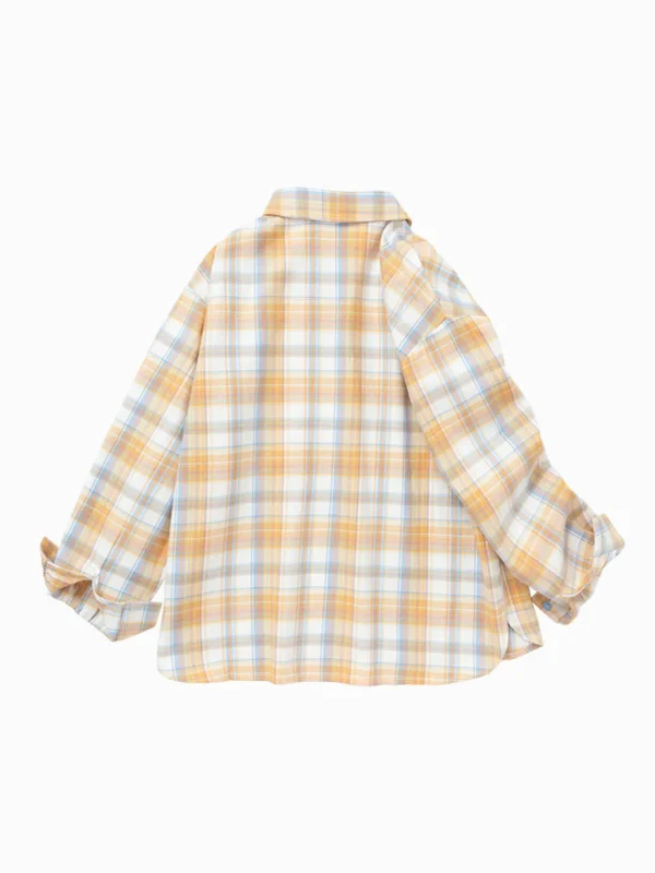 Balabala Kids Girl Delicate Lattice Long-Sleeved Shirt208322102001 Online