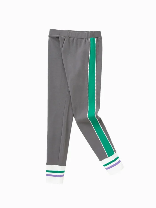 Balabala Kids Girl Side Stripes Elasticity Trousers208322123005 Discount