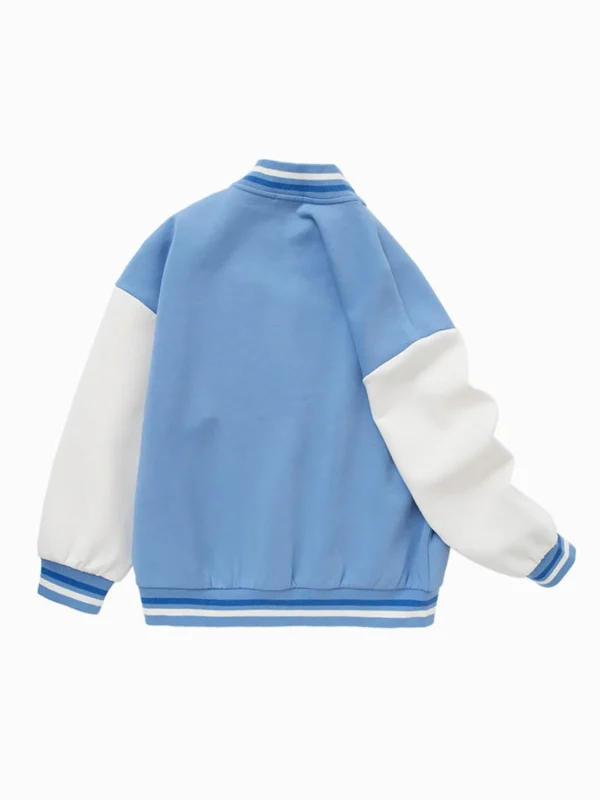 Balabala Kids Girl Splicing Classic Baseball Jacket208322105004 Discount