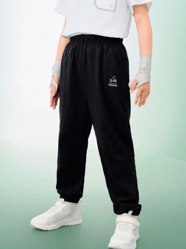 Balabala Kid's Loose Fit Sun Protection Long Pants Black Store