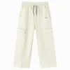 Balabala Knit Pants 2025 Spring New Girl Cream White Best Sale