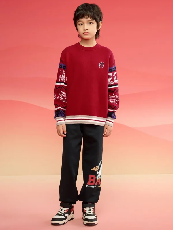 Balabala knitted pants Black Hot