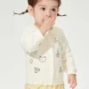 Balabala Knitwear 2025 Spring New Arrival for Girls' Baby Cardigan Off-white Online