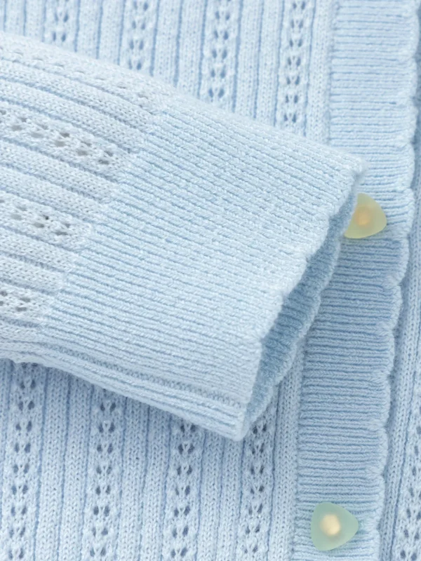 Balabala Knitwear 2025 Spring New Girl Children's Knit Cardigan Cheap