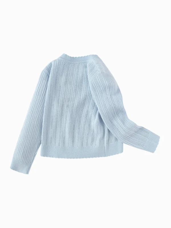 Balabala Knitwear 2025 Spring New Girl Children's Knit Cardigan Cheap