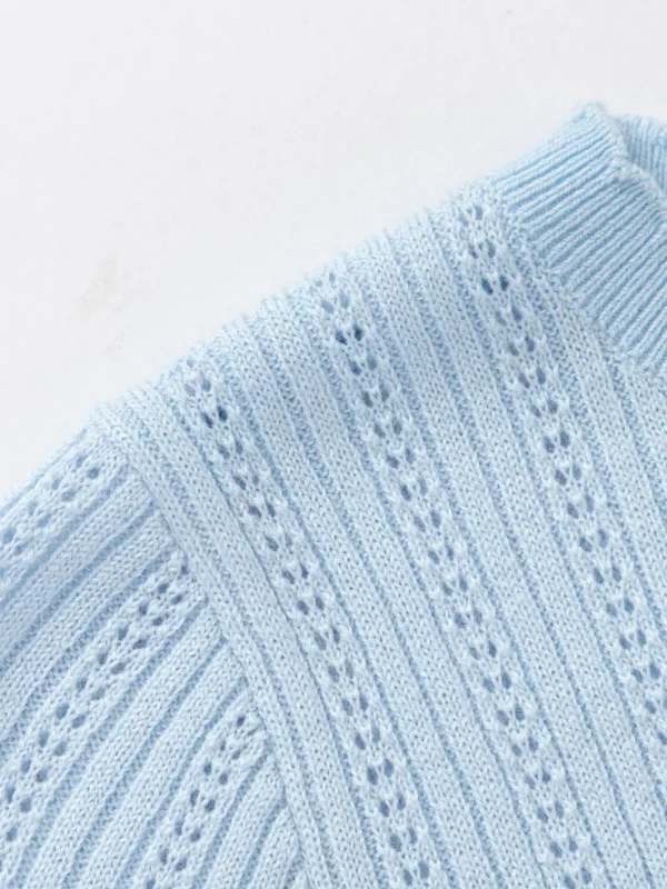 Balabala Knitwear 2025 Spring New Girl Children's Knit Cardigan Cheap