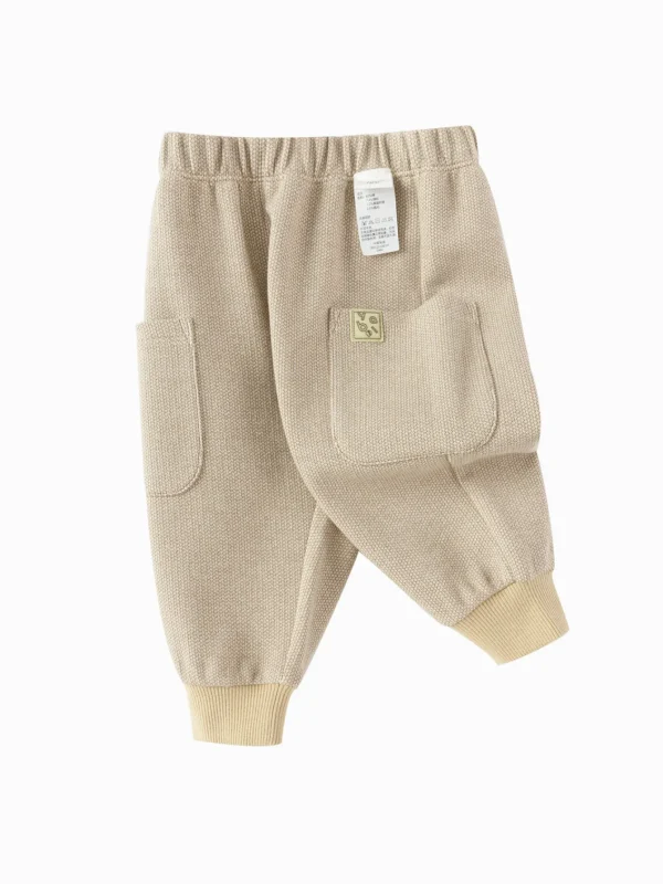 Balabala [Little Octopus IP] 2025 Spring New Boy Baby Knitted Trousers Flash Sale