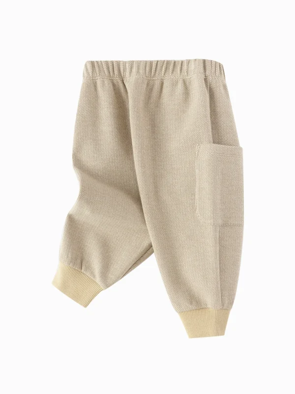 Balabala [Little Octopus IP] 2025 Spring New Boy Baby Knitted Trousers Flash Sale