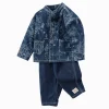 Balabala 【Little Octopus IP】2025 Spring New Arrival Baby Boy Denim Set Blue Sale