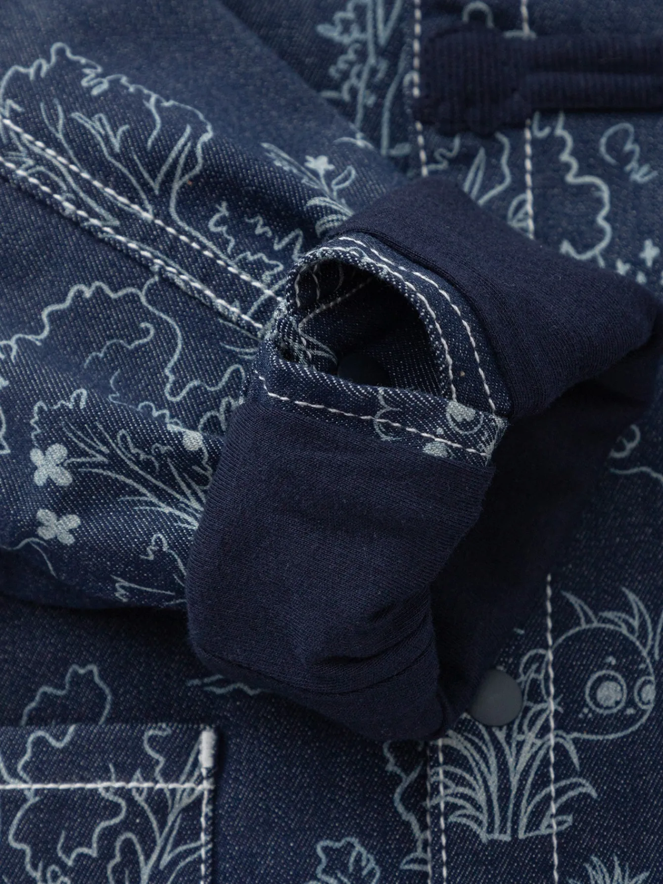 Balabala 【Little Octopus IP】2025 Spring New Arrival Baby Boy Denim Set Blue Sale