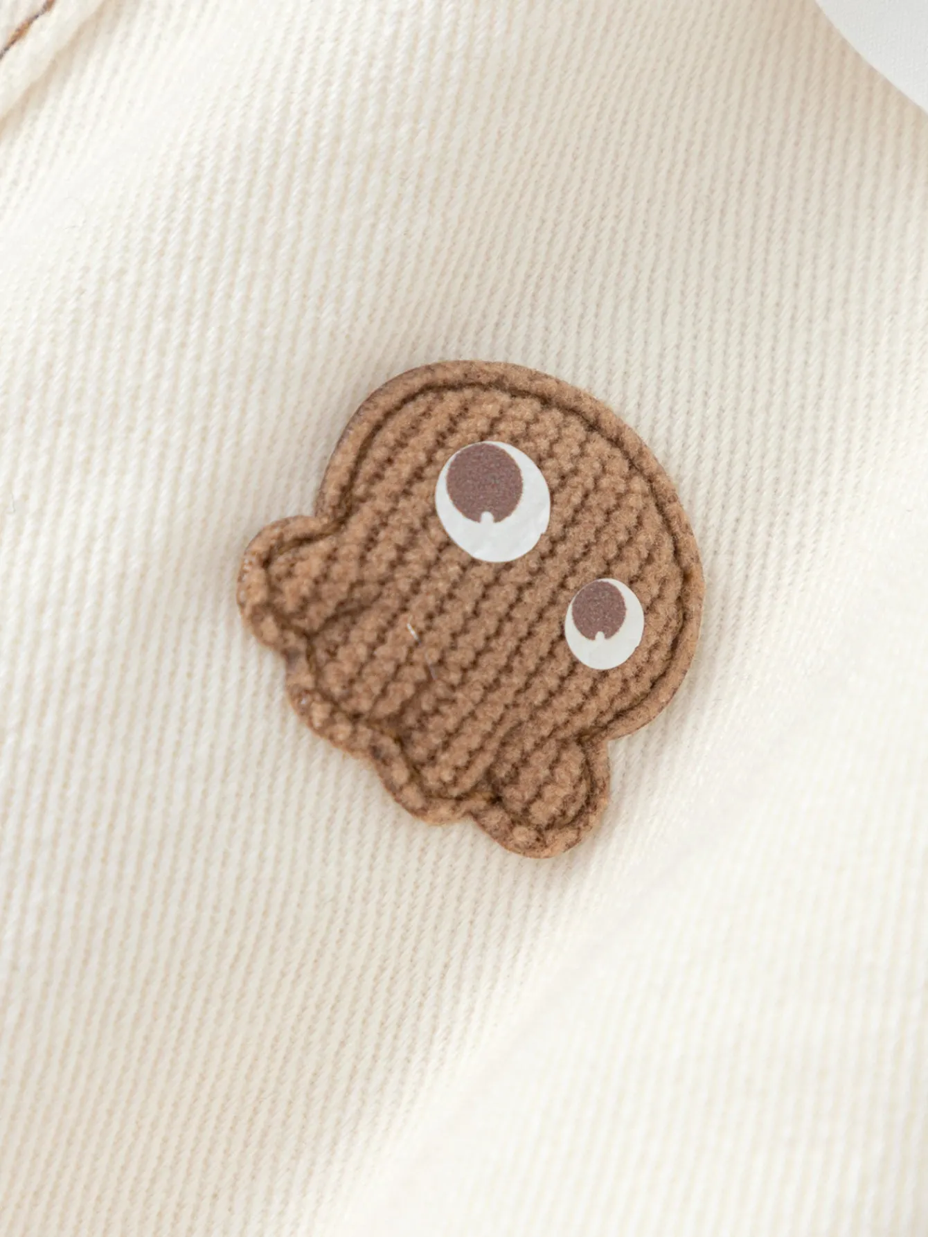 Balabala 【Little Octopus IP】2025 Spring New Arrival Boys' Baby Woven Long Pants Off-white Clearance