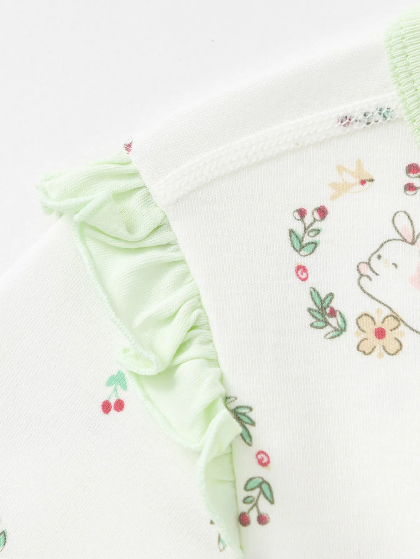 Balabala [Little Octopus IP] Underwear jumpsuit 2025 spring New Style boys and girls Baby's jumpsuit White Green Shop