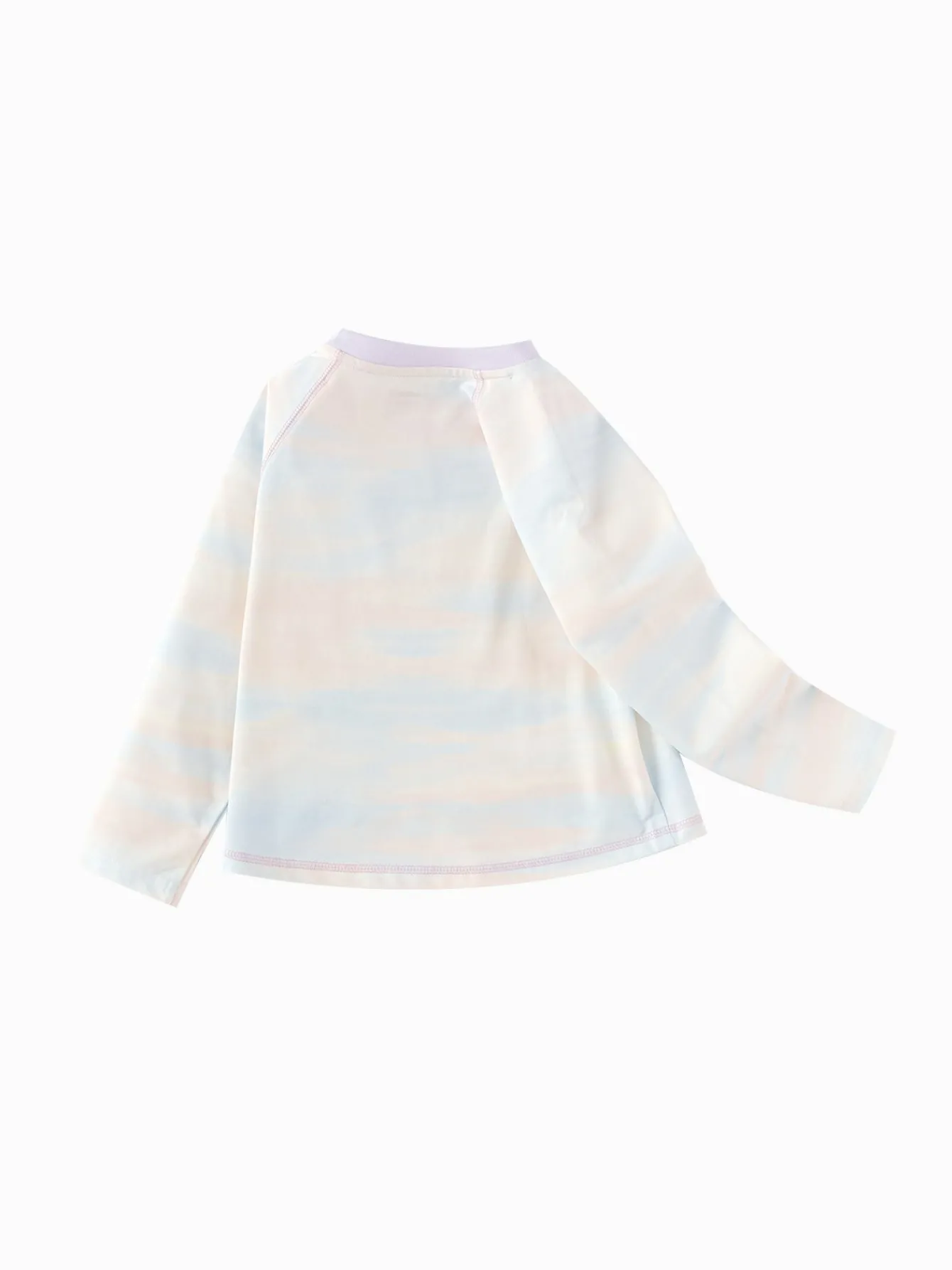 Balabala Long Sleeve T-Shirt 2025 New Spring Style for Girls' Toddlers Round V-Neck Long Sleeve T-Shirt Yellow Blue Cheap