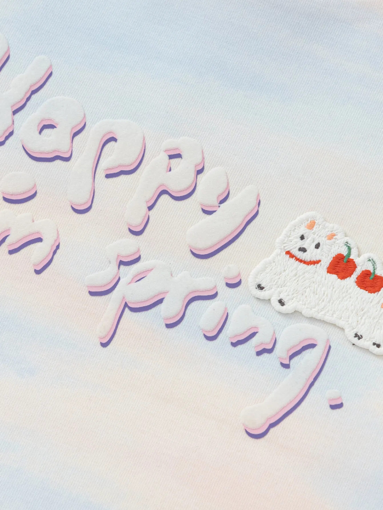 Balabala Long Sleeve T-Shirt 2025 New Spring Style for Girls' Toddlers Round V-Neck Long Sleeve T-Shirt Yellow Blue Cheap