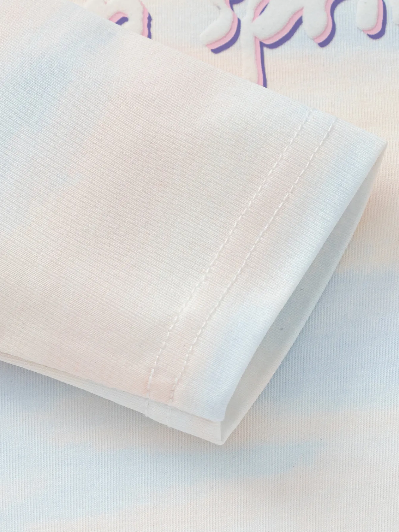 Balabala Long Sleeve T-Shirt 2025 New Spring Style for Girls' Toddlers Round V-Neck Long Sleeve T-Shirt Yellow Blue Cheap