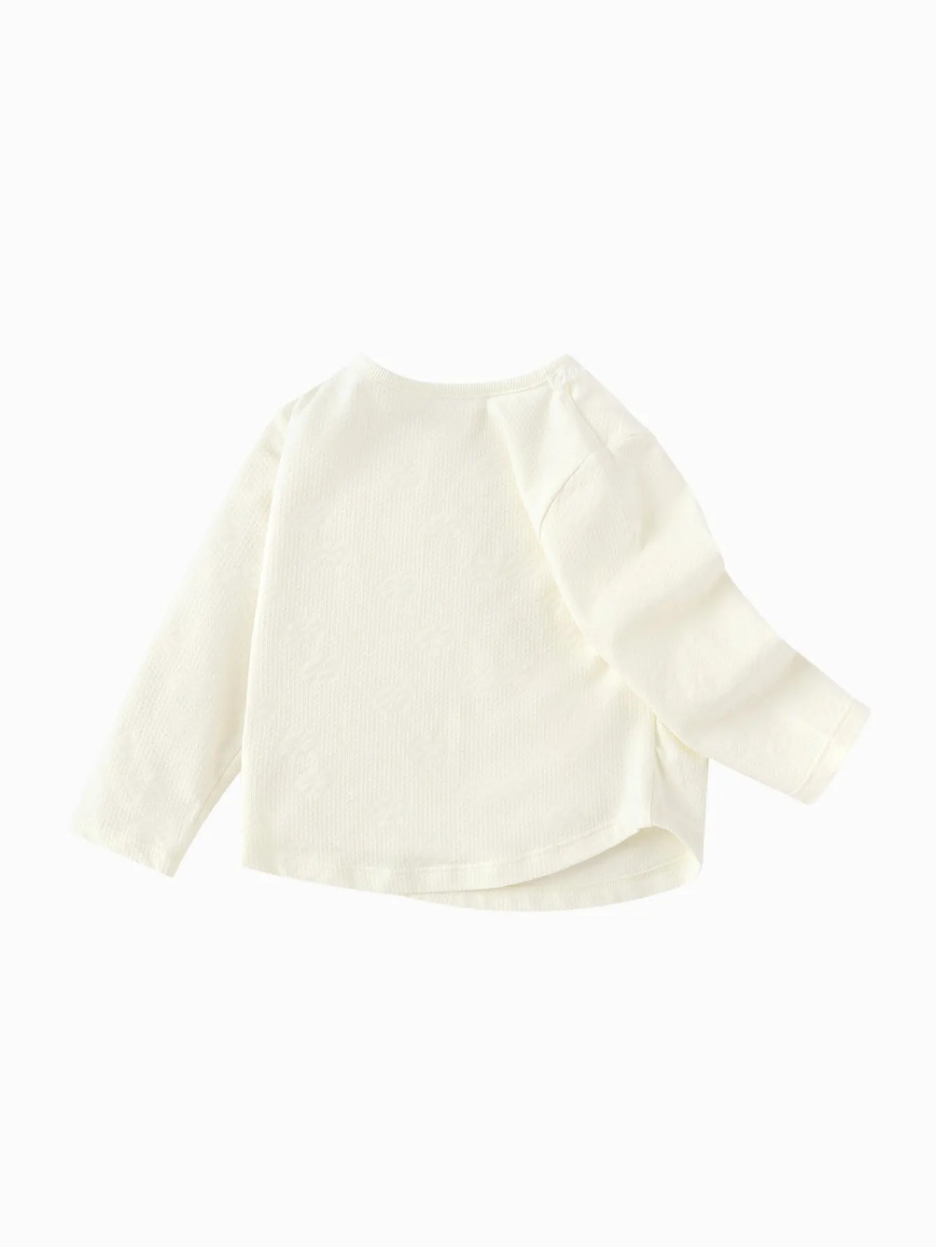 Balabala Long Sleeve T-Shirt 2025 Spring New Arrival for Baby Girl Round V-Neck Long Sleeve T-Shirt Outlet