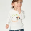 Balabala Long Sleeve T-Shirt 2025 Spring New Boy and Girl Baby Round V-neck Long Sleeve T-Shirt Cheap