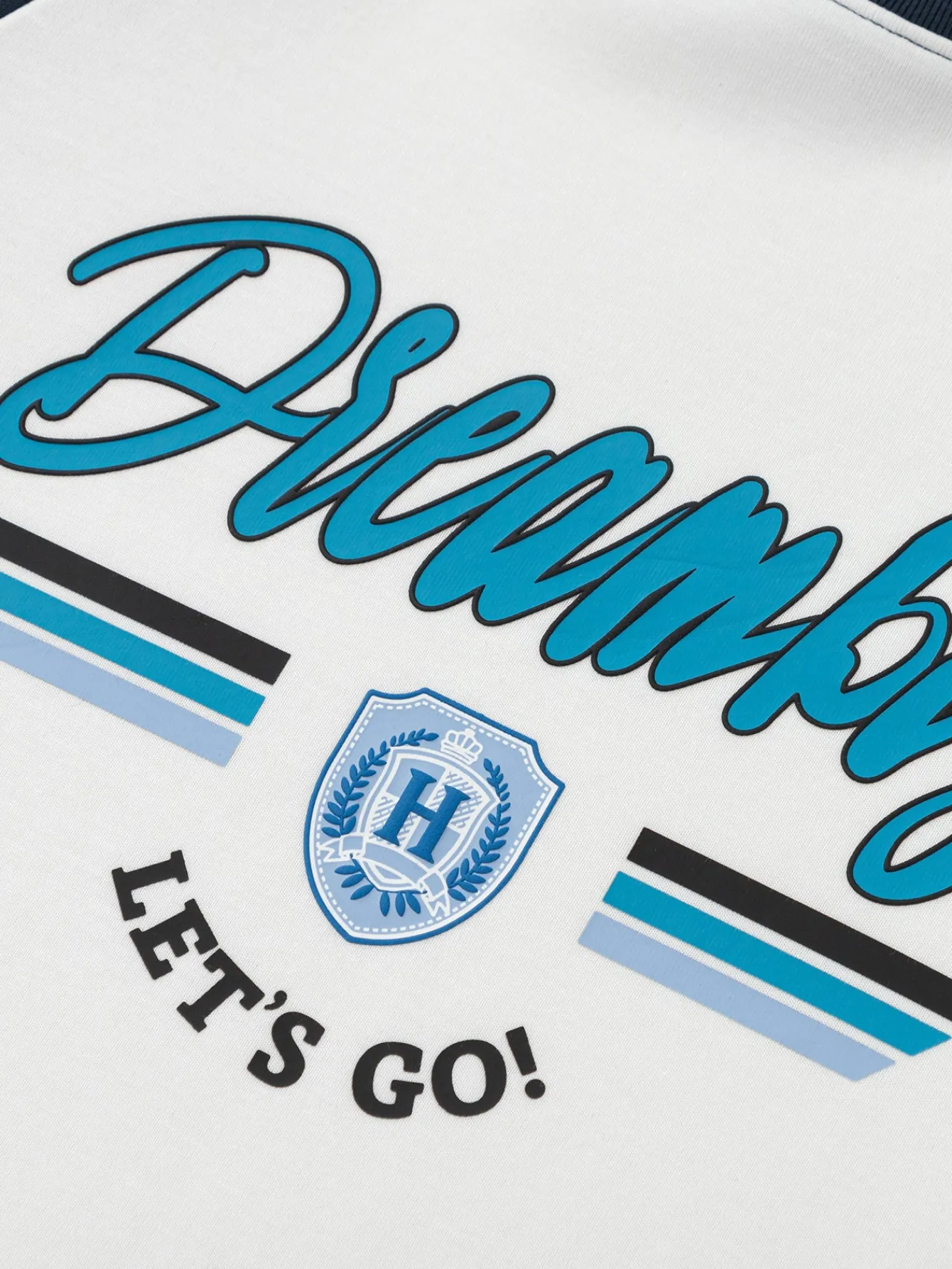 Balabala Long Sleeve T-Shirt 2025 Spring New Boy Round Neck V-Neck T-Shirt Dark BlueA Discount