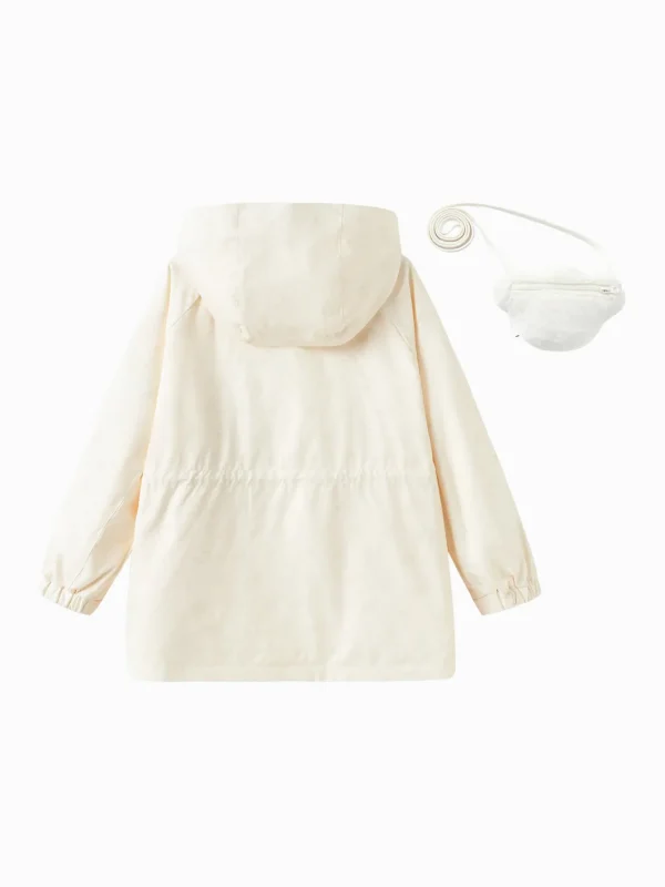 Balabala [miiiiichan Collaboration] 2025 Spring Girl Woven Casual Wear Cream White Fashion