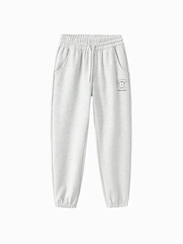 Balabala [miiiiichan Collaboration] Pants 2025 Spring for Girl Knitted Long Pants Discount