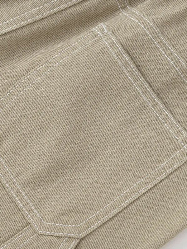 Balabala Pants 2025 Spring New Style for Boy Denim Long Pants Light Tan Online