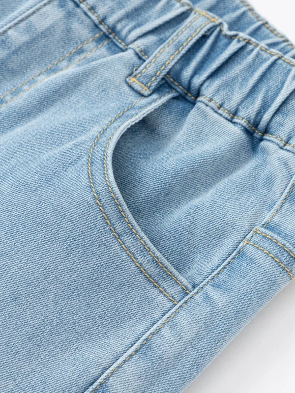 Balabala Pants 2025 Spring New Style for Girl Denim Long Pants Fashion