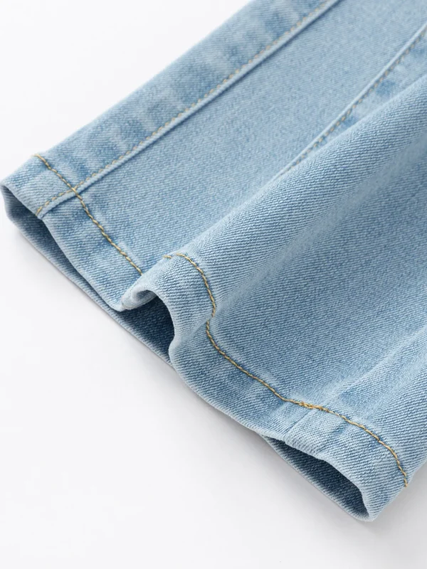 Balabala Pants 2025 Spring New Style for Girl Denim Long Pants Fashion