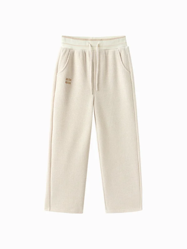 Balabala Pants 2025 Spring New Style for Girl Knitted Long Pants Clearance
