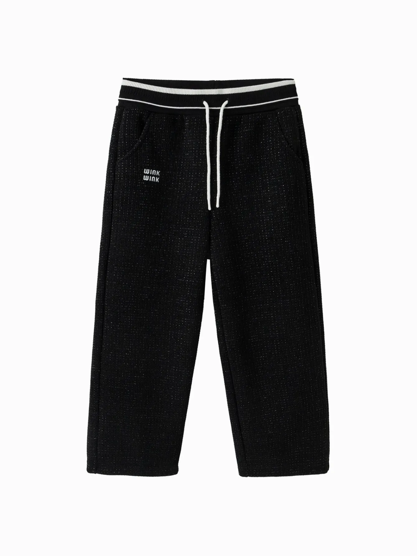 Balabala Pants 2025 Spring New Style for Girl Knitted Long Pants Clearance