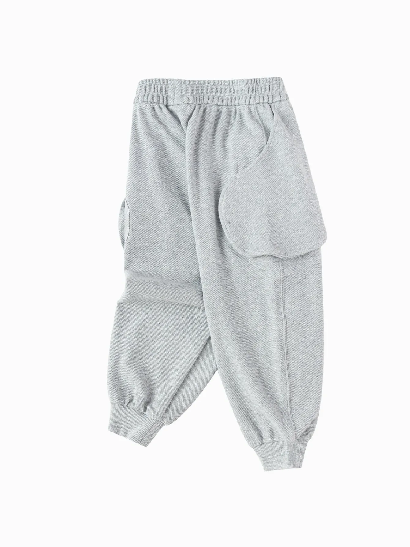 Balabala Pants 2025 Spring New Style for Toddler Boys Knit Long Pants Light Melange Gray Online