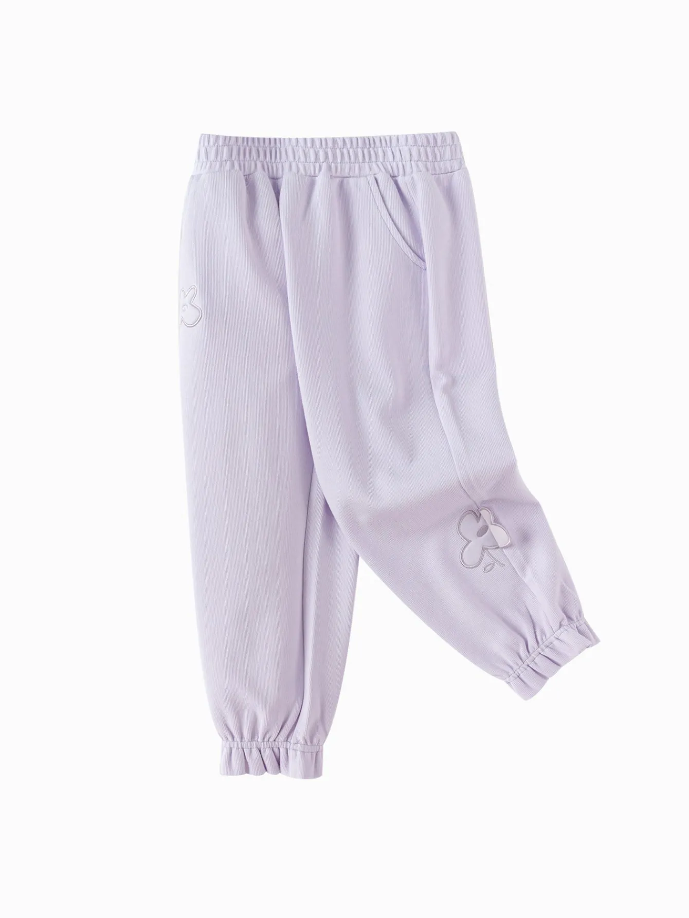 Balabala Pants 2025 Spring New Style for Toddler Girls Knit Long Pants Discount