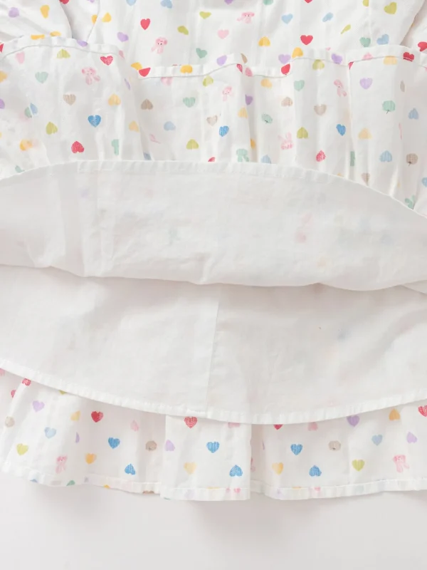 Balabala Set 2025 Spring New Arrival for Baby Girls Woven Set Blue White Fashion