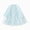 Balabala Skirt 2025 Spring New Arrival for Toddler Girls Woven Dress Blue Shop
