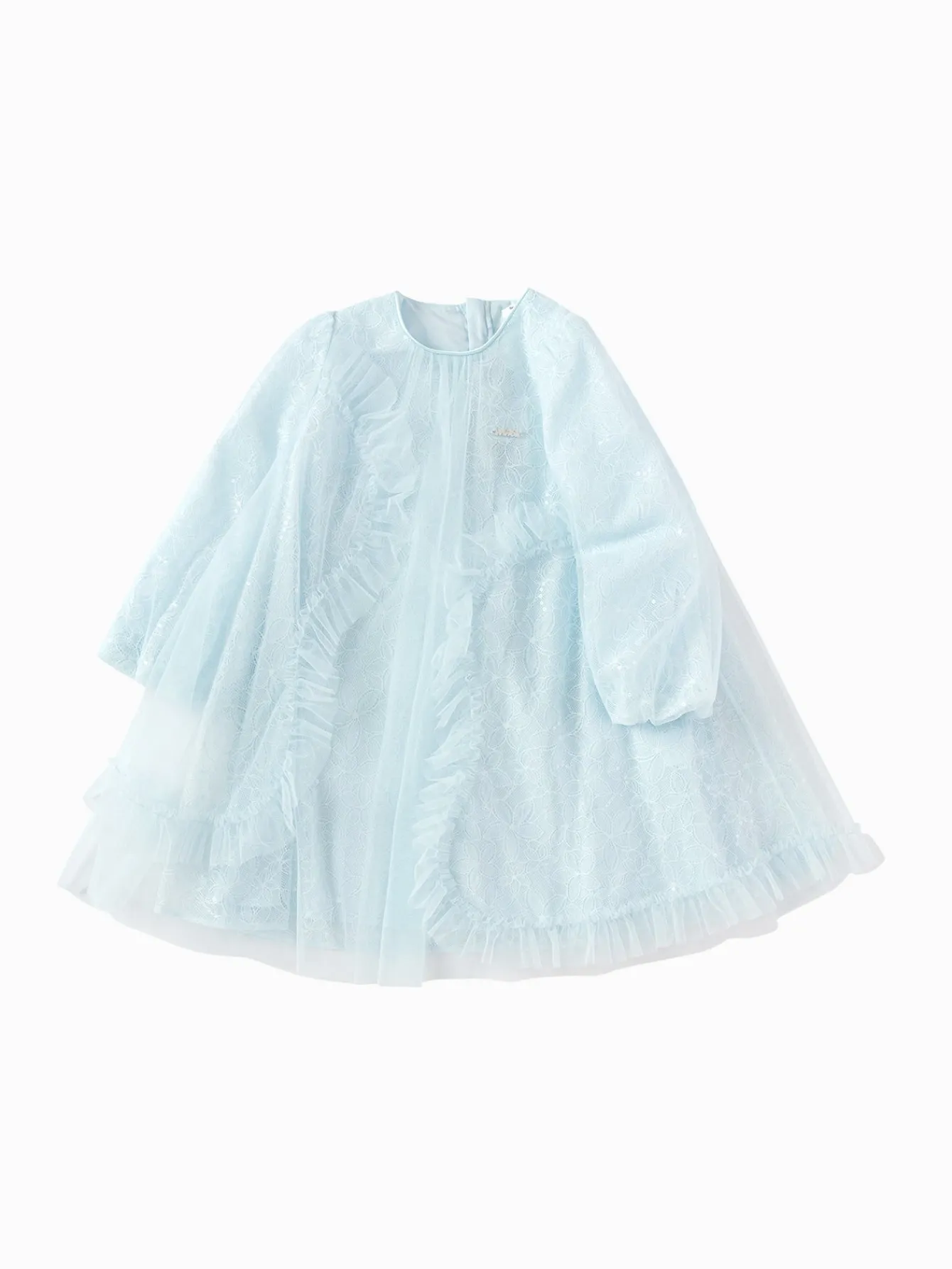 Balabala Skirt 2025 Spring New Arrival for Toddler Girls Woven Dress Blue Shop