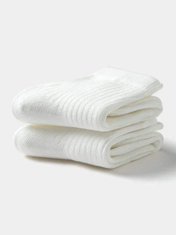 Balabala Socks 2025 Spring New Boys Girls Short Socks White Store