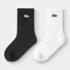 Balabala Socks Spring 2025 New Boys Short Socks White Black New