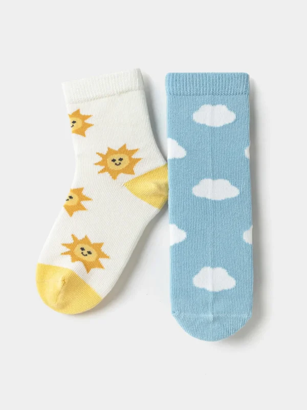 Balabala Socks Spring 2025 New Boys Toddlers Short Socks Cheap