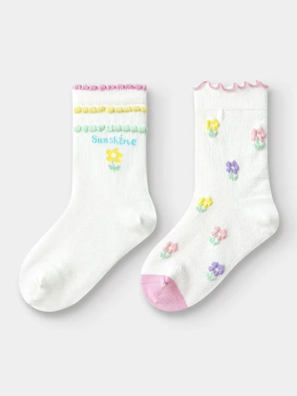 Balabala Socks spring 2025 new girls short socks Store