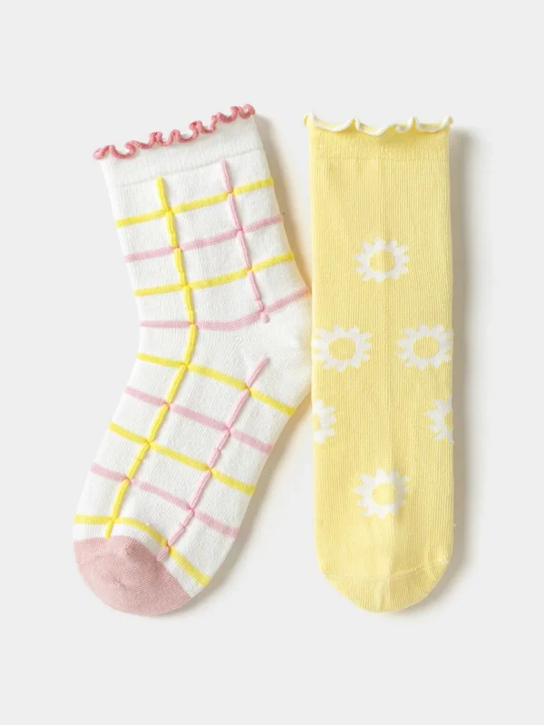 Balabala Socks spring 2025 new girls short socks Store