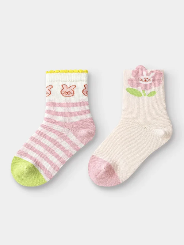 Balabala Socks spring 2025 new girls toddler short socks Hot