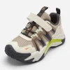 Balabala Sports shoes 2025 spring new Boy Toddlers outdoor shoes Light Camel Gray Clearance