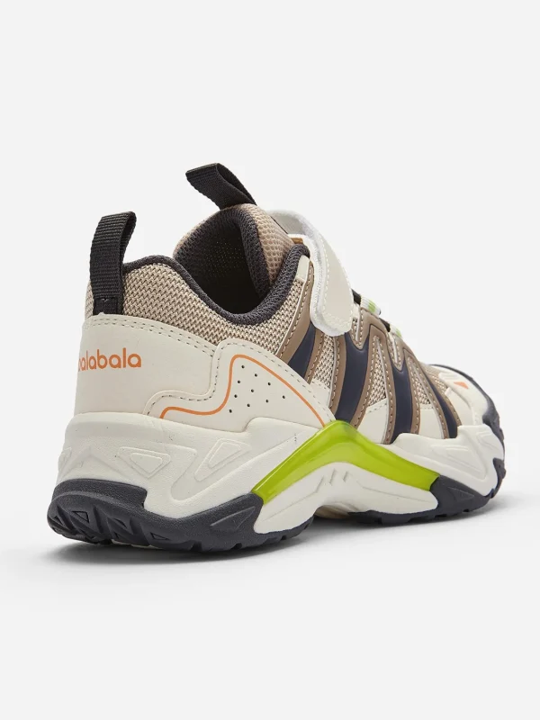 Balabala Sports shoes 2025 spring new Boy Toddlers outdoor shoes Light Camel Gray Clearance