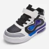 Balabala Sports shoes 2025 spring new Boy Toddlers sneakers White Purple Outlet