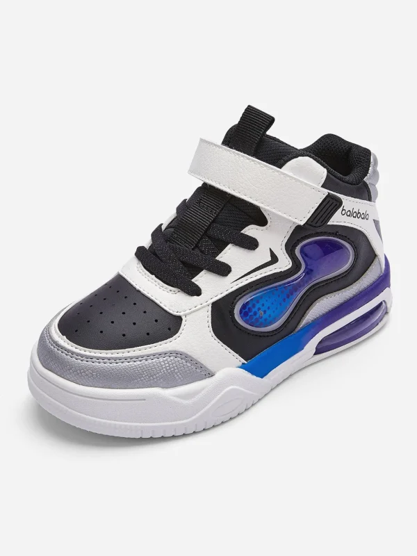 Balabala Sports shoes 2025 spring new Boy Toddlers sneakers White Purple Outlet