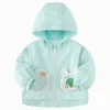 Balabala 2025 Spring New Arrival Baby Boy Woven Casual Jacket Pink Green Clearance