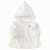 Balabala 2025 Spring New Arrival Baby Girl Woven Casual Jacket White Clearance